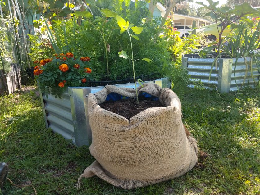 DIY grow bag